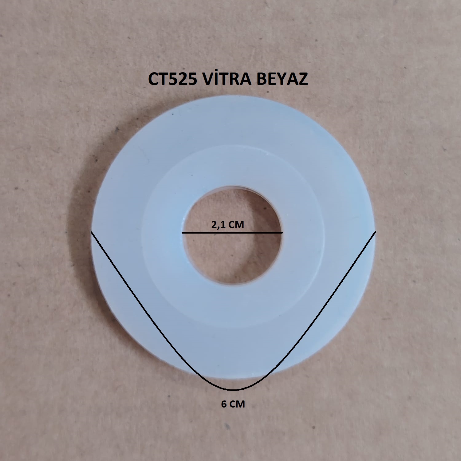 VİTRA BEYAZ BOŞALTMA CONTA